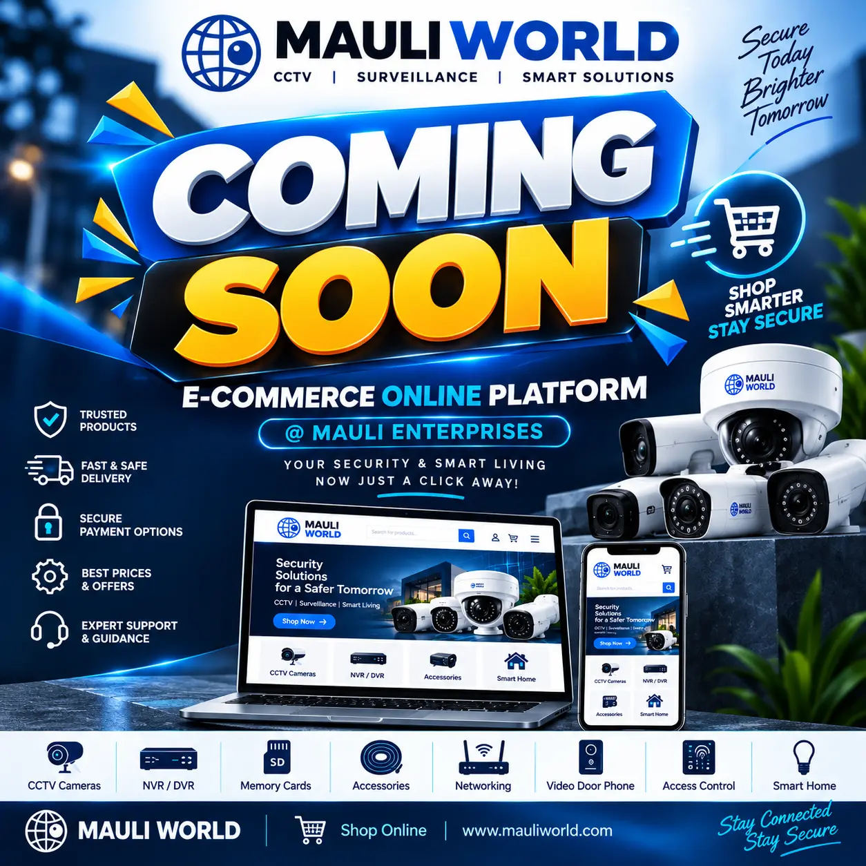 MauliWorld E-Commerce Online Platform - Coming Soon